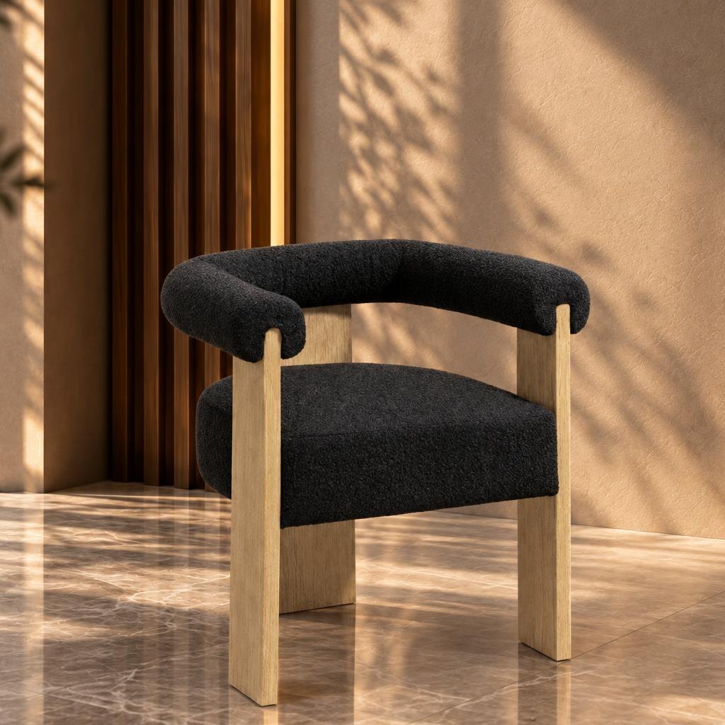 Rhea Dining Chair side view for dining room furniture