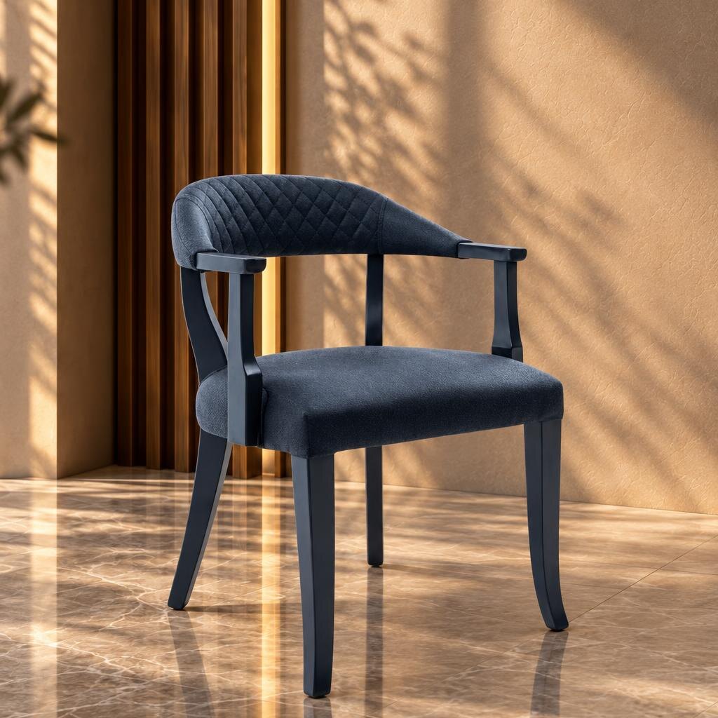 Liya Dining Chair close up view for dining room furniture