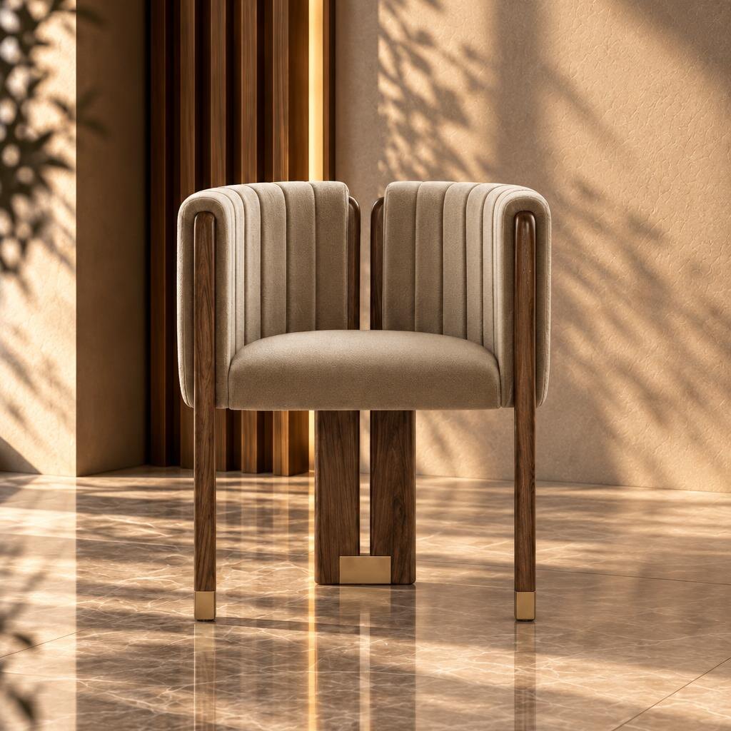 Sira Dining Chair side view for dining room furniture
