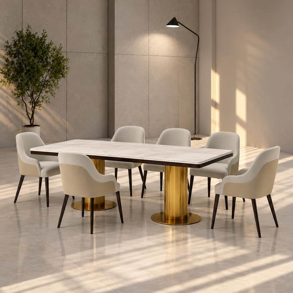 Dining Room Set setting view for elegant dining spaces Detail