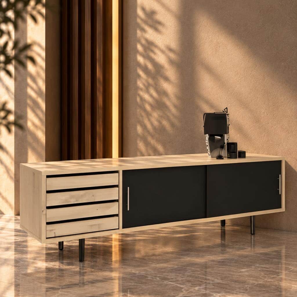 Remo Buffet in a main display for coordinated dining room decor