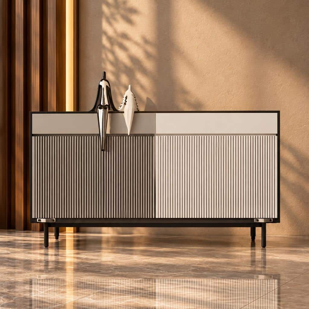 Remi Buffet shown in a main display for dining room furniture
