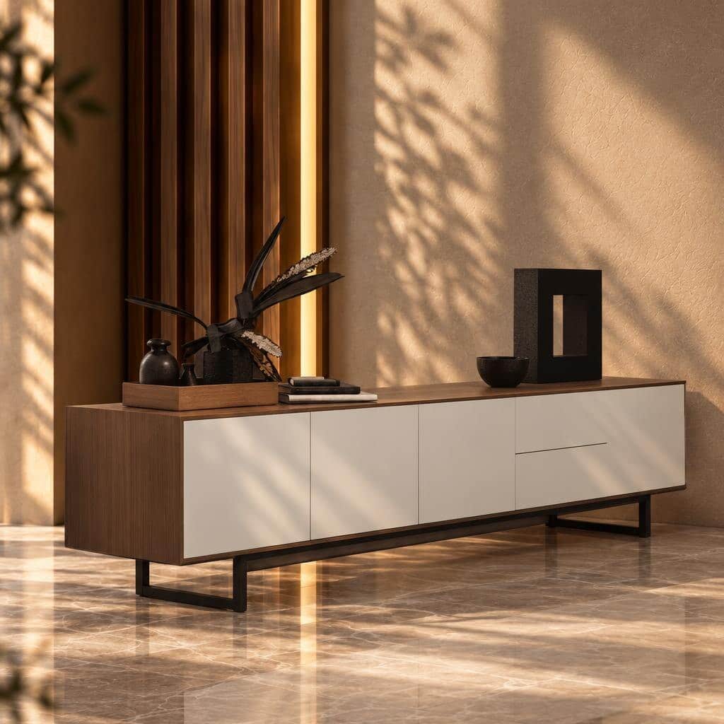 Plush Buffet captured in a main display for buffet furniture styling