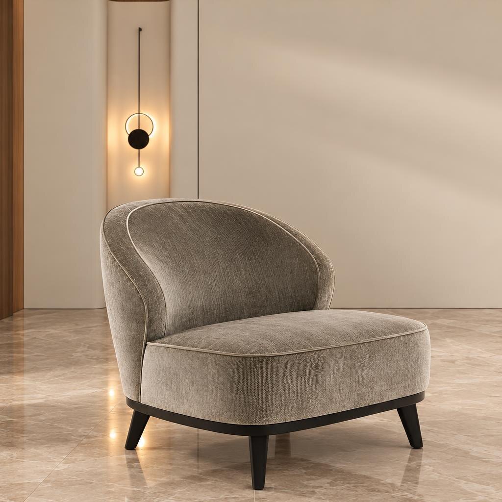 Kynzo Living Chair side profile for contemporary living spaces