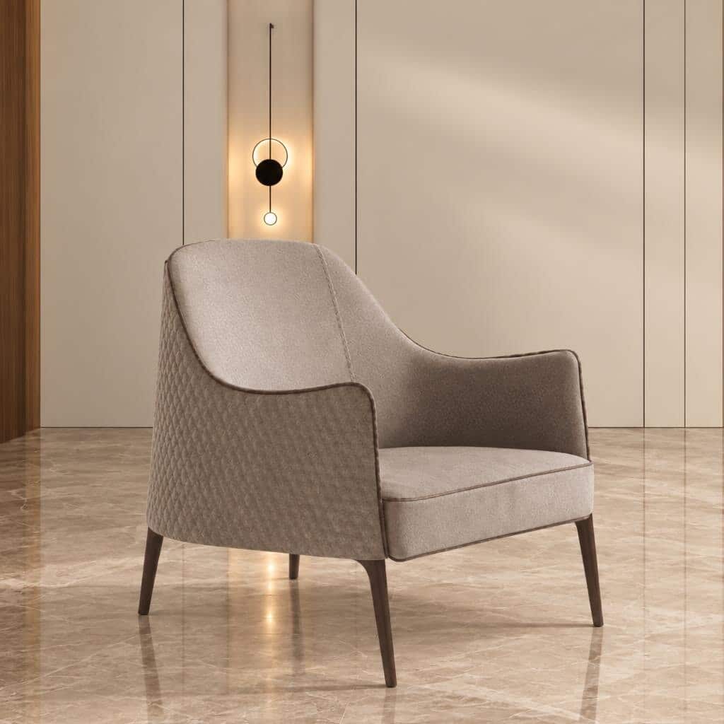 Ulora Living Chair catalog view for elegant room decor