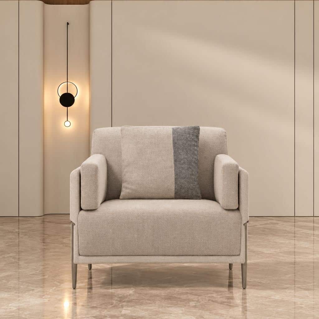 Toni Living Chair side profile for contemporary living spaces