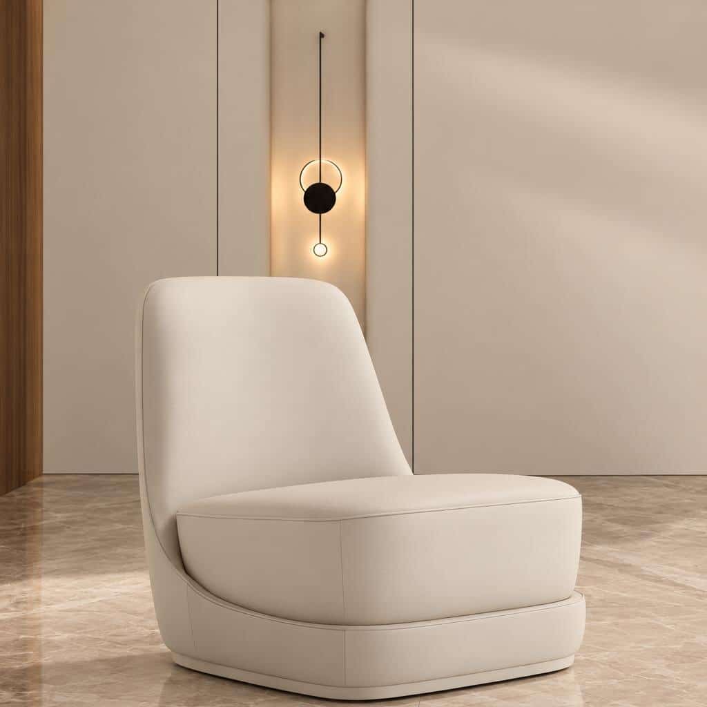 Clay Living Chair detail view for relaxed seating areas