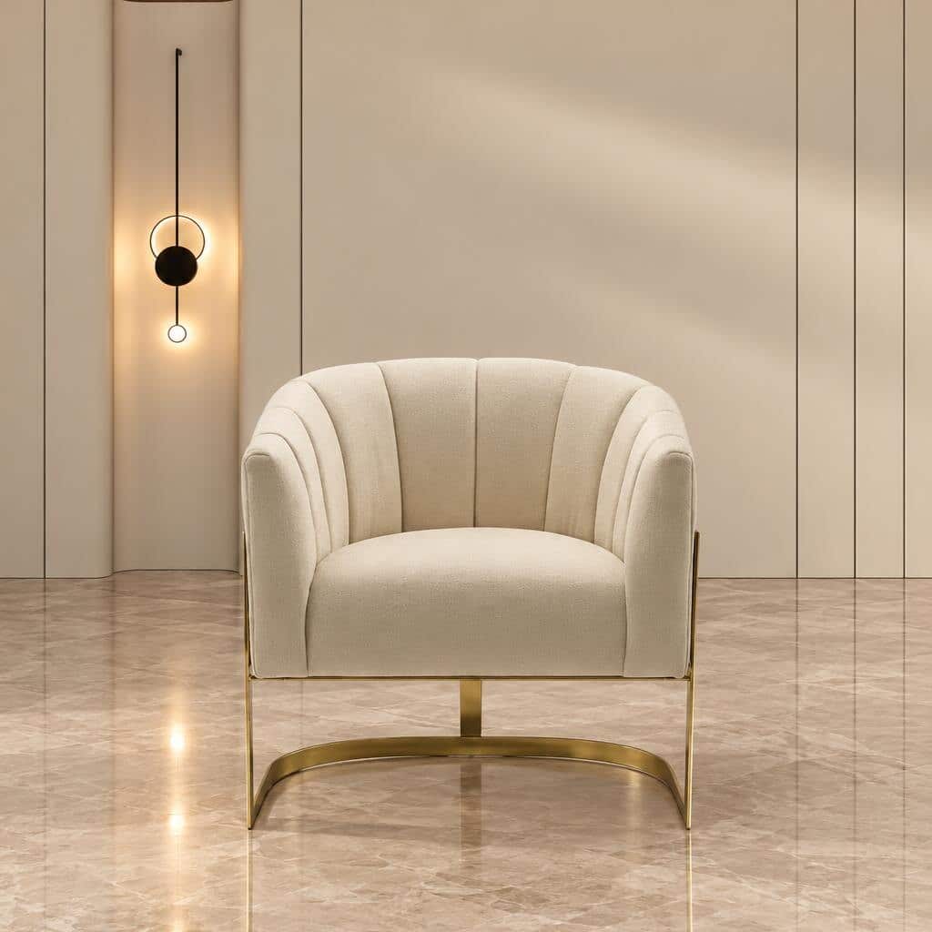 Grino Living Chair home styling view for refined home seating