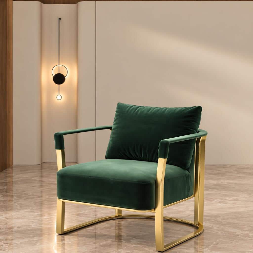 Zelo Living Chair front view for practical home seating