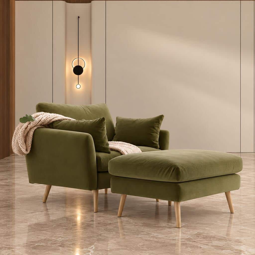 Leaf Living Chair side profile for practical home seating