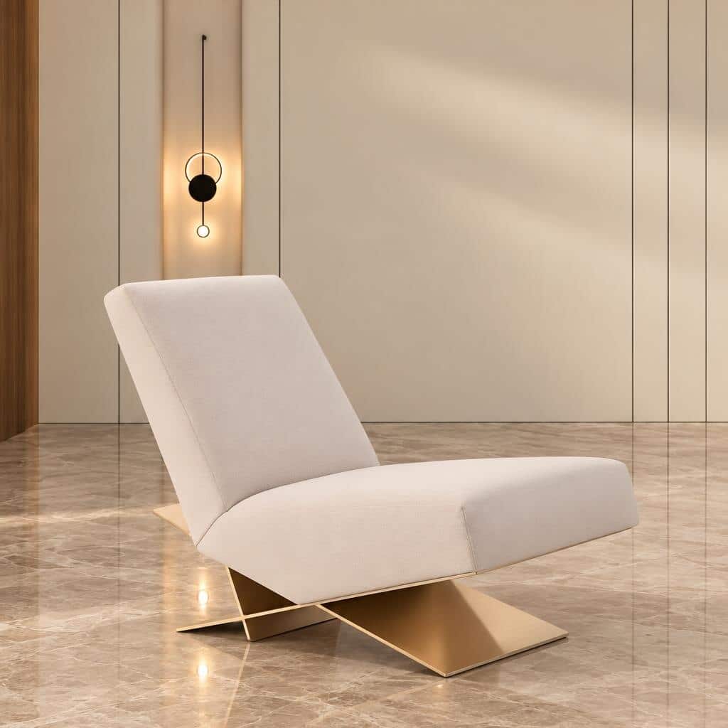 Krylo Living Chair detail view for stylish home interiors