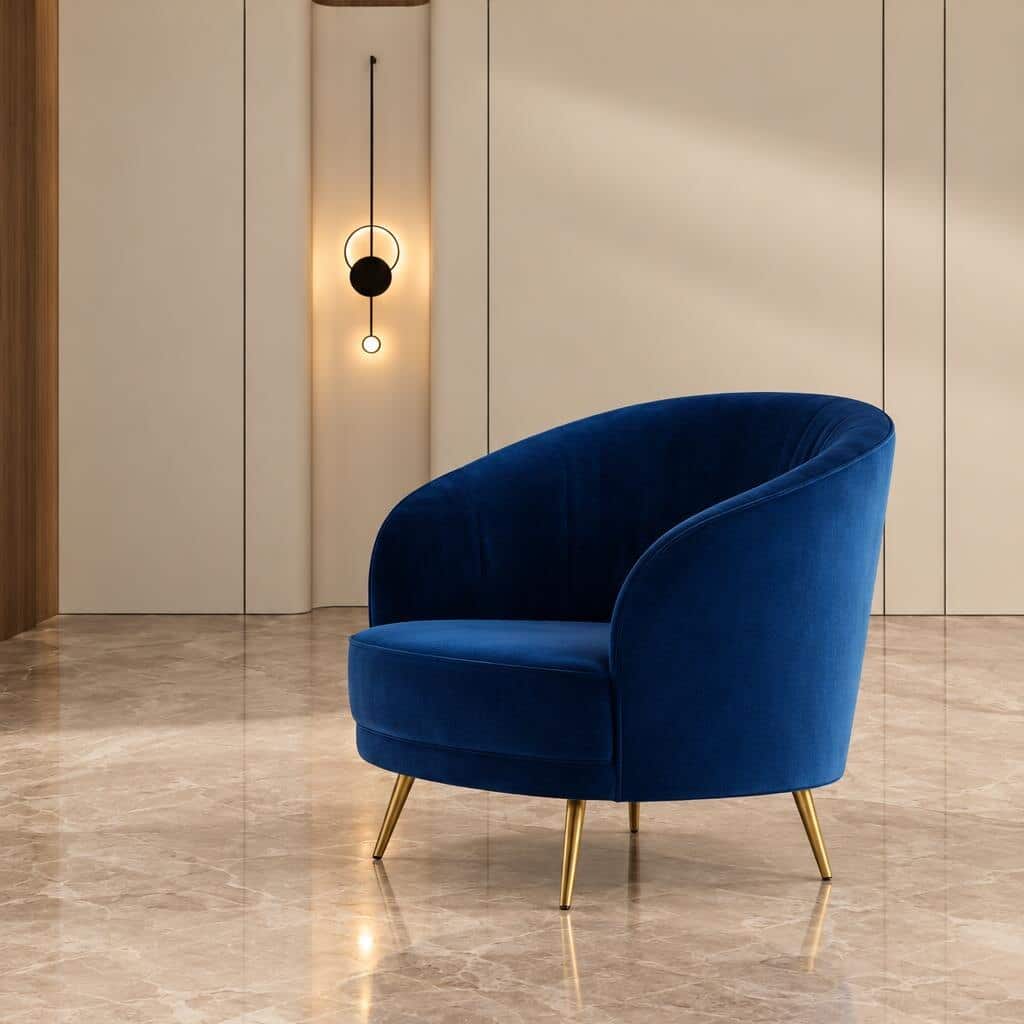 Pavo Living Chair front view for cozy living room furniture