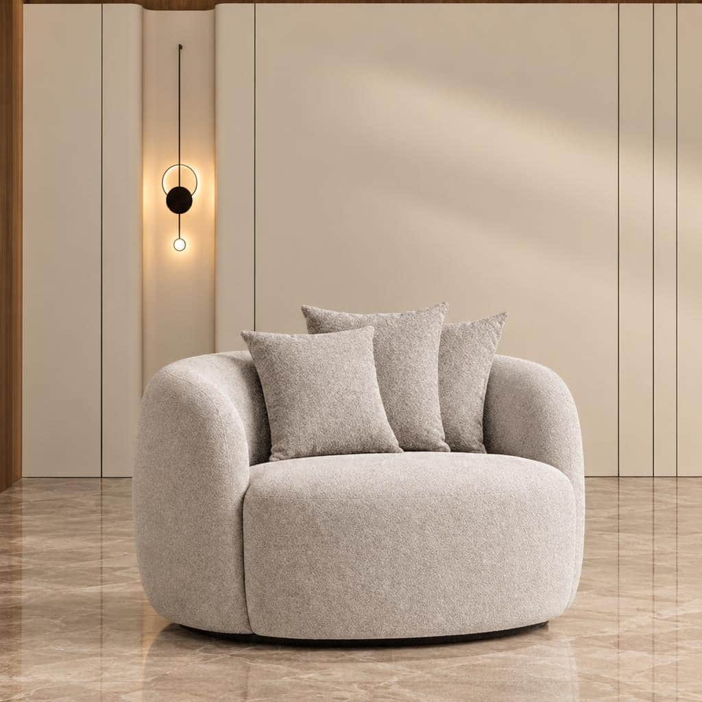 Elar Living Chair front view for cozy living room furniture