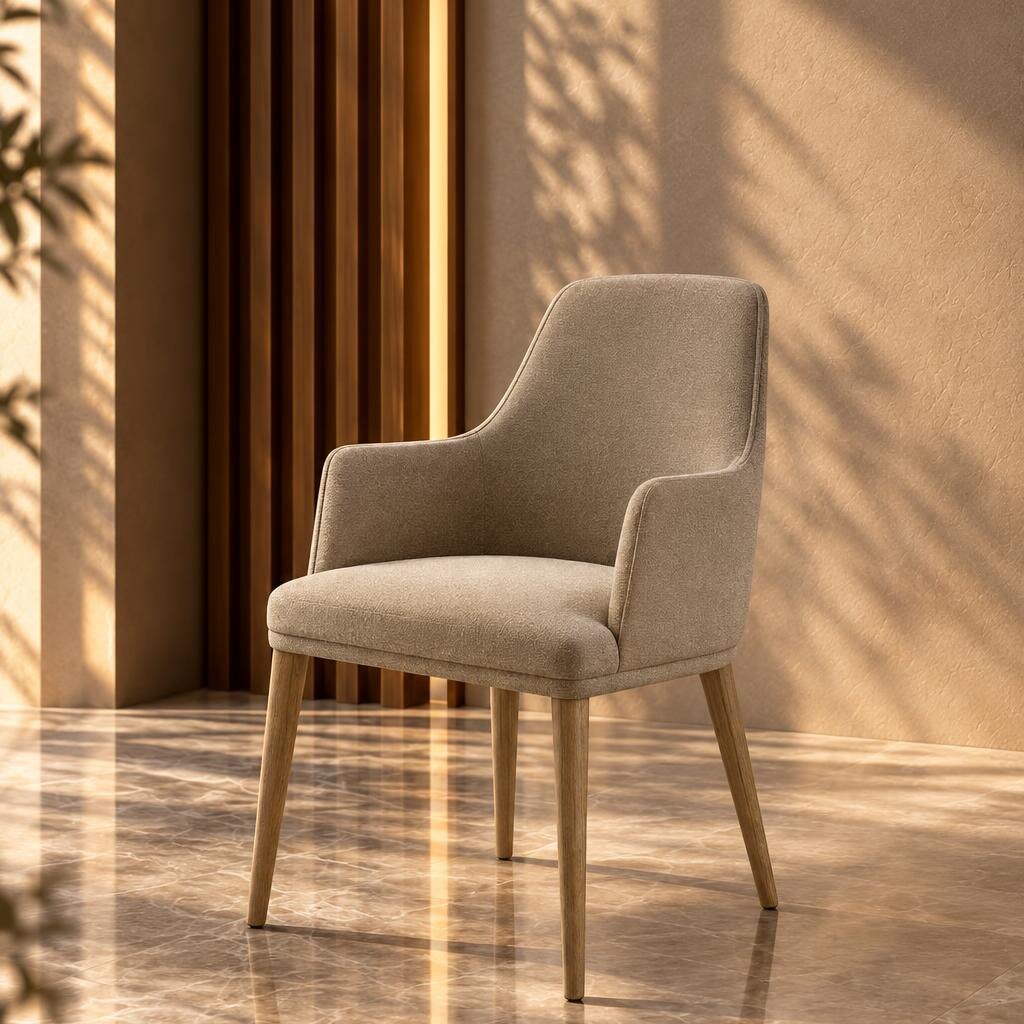 Elva Dining Chair front view for dining room furniture