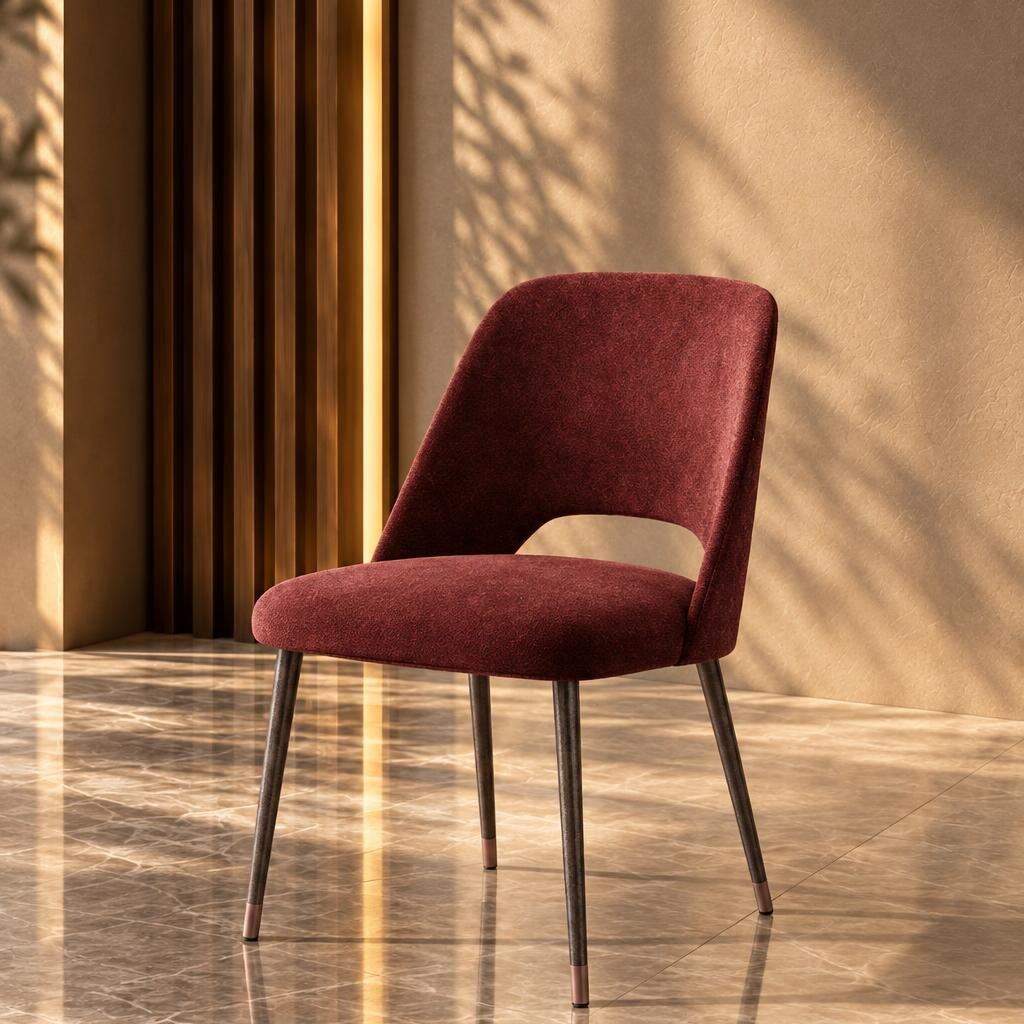 Favo Dining Chair front view for dining room furniture