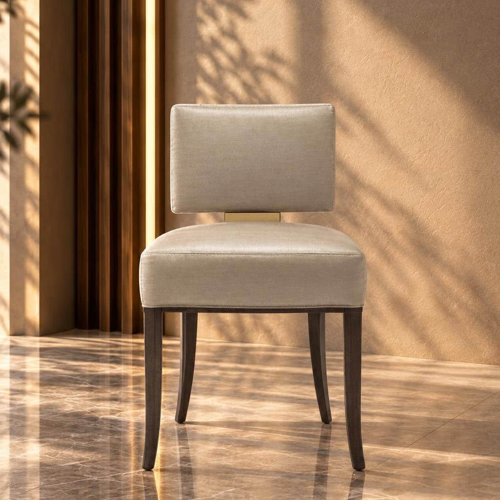 Tira Dining Chair side view for dining room furniture