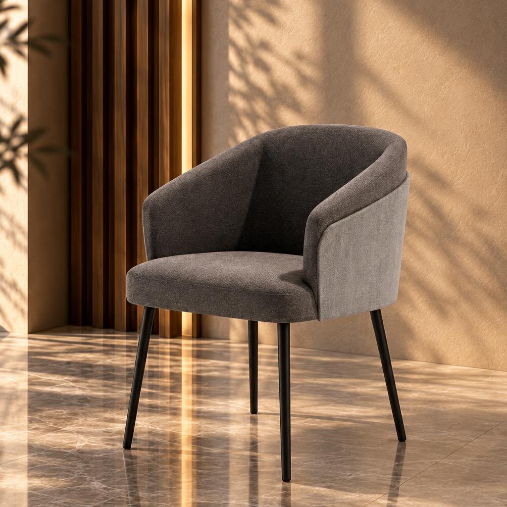 Leko Dining Chair front view for dining room furniture