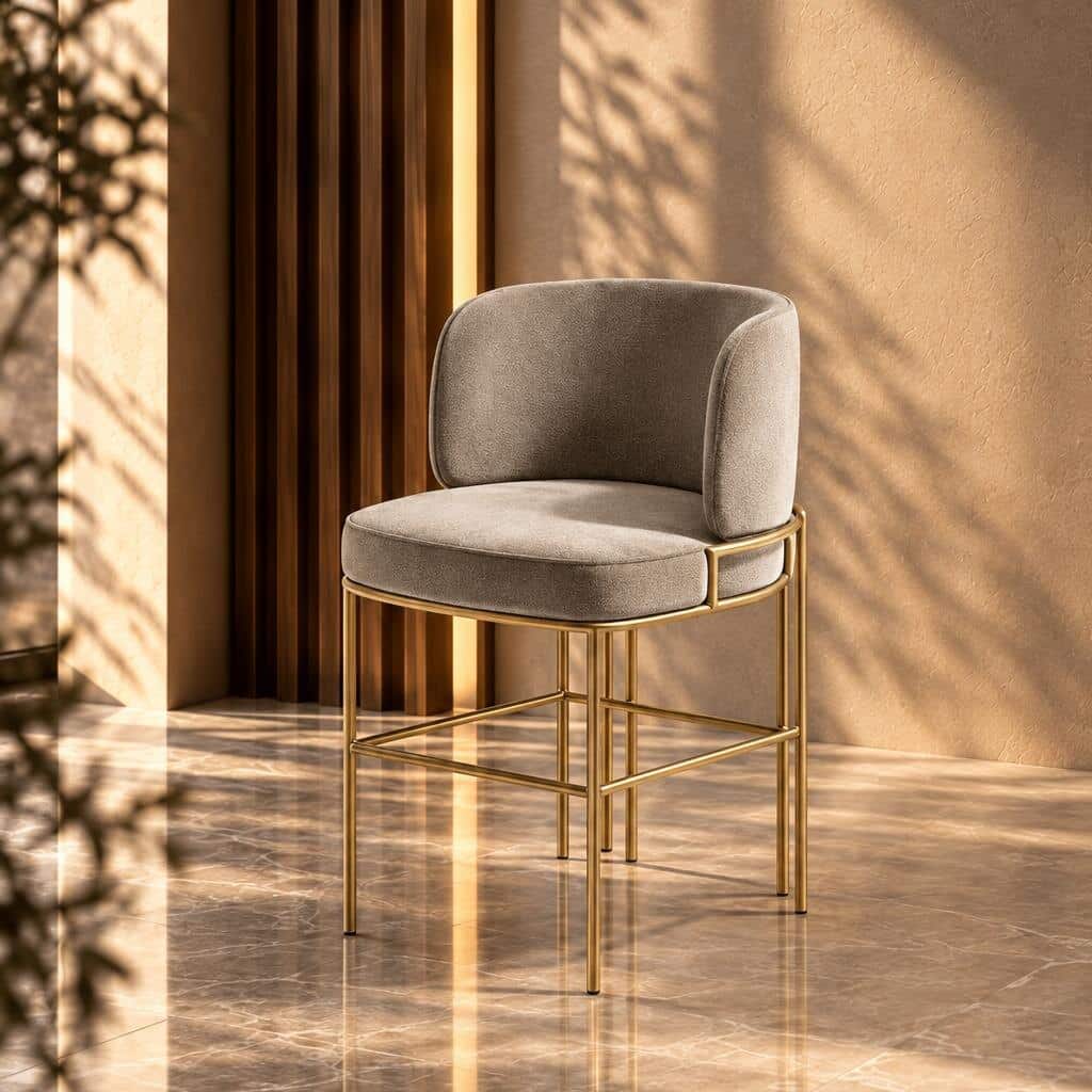 Liva Dining Chair front view for dining room furniture
