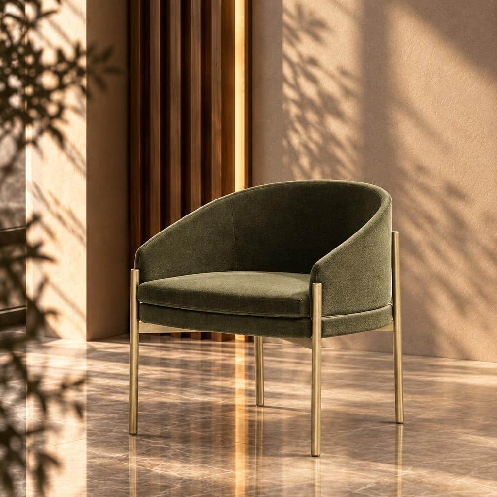 Aven Dining Chair front view for dining room furniture