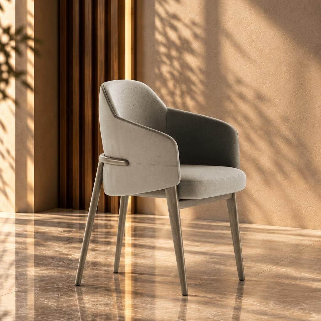 Nora Dining Chair side view for dining room furniture