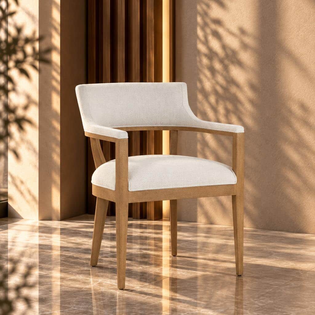 Sena Dining Chair profile view for dining room furniture