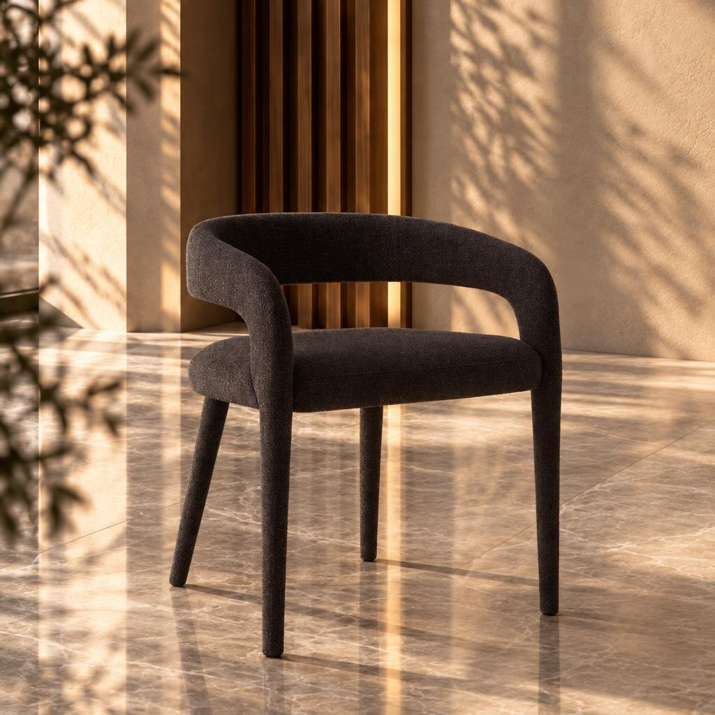 Mina Dining Chair detail view for dining room furniture