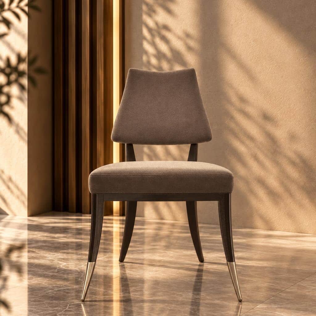 Vona Dining Chair side view for dining room furniture