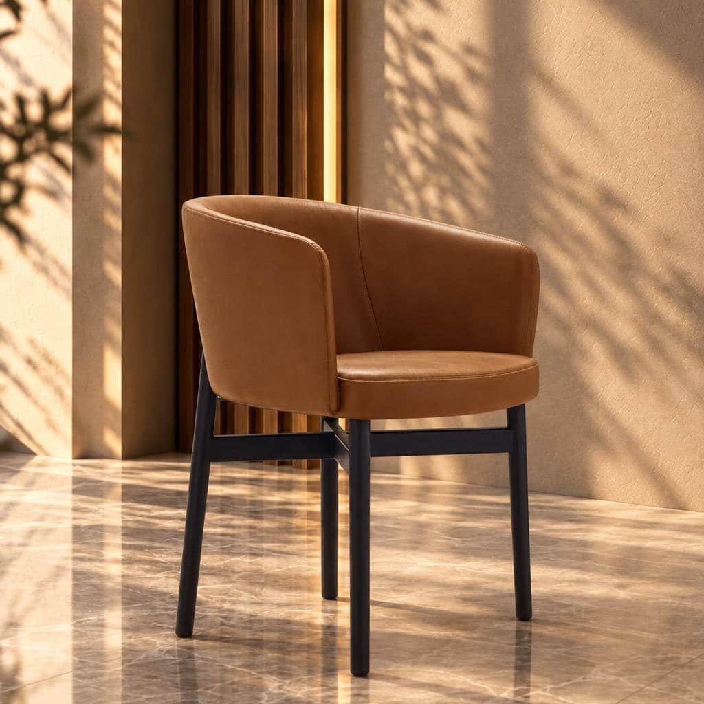 Mia Dining Chair detail view for dining room furniture