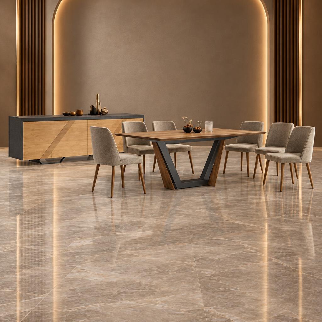 Zyra Dining Room Set main view for elegant dining spaces