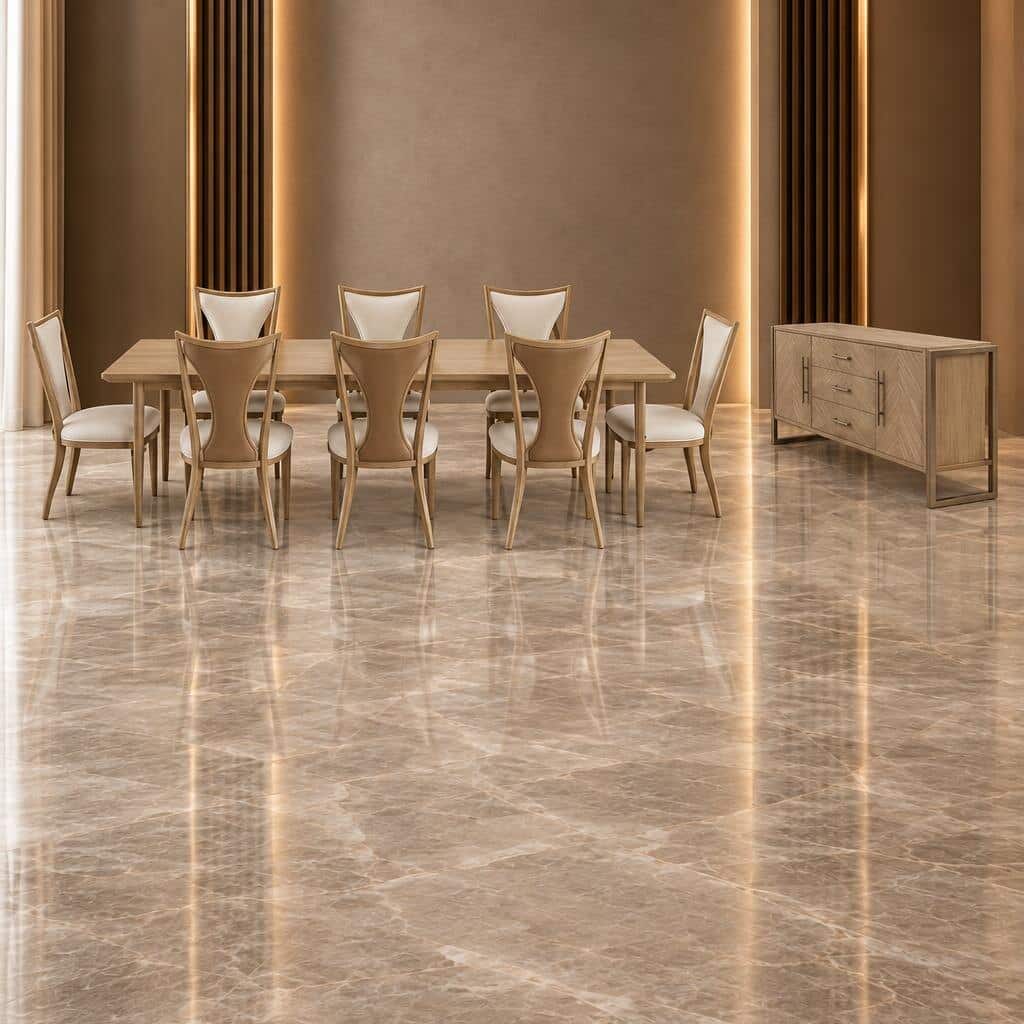 Avira Dining Room Set main view for elegant dining spaces