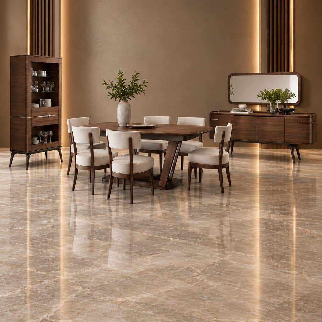 Viora Dining Room Set main view for elegant dining spaces