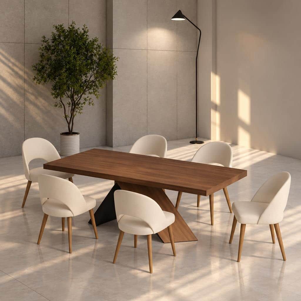 Dining Room Set feature view for elegant dining spaces Front