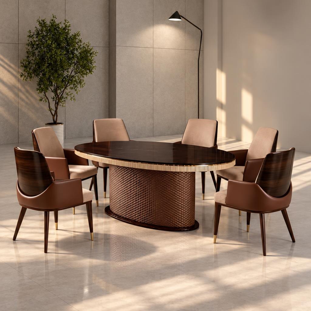 Dining Room Set look view for elegant dining spaces Side