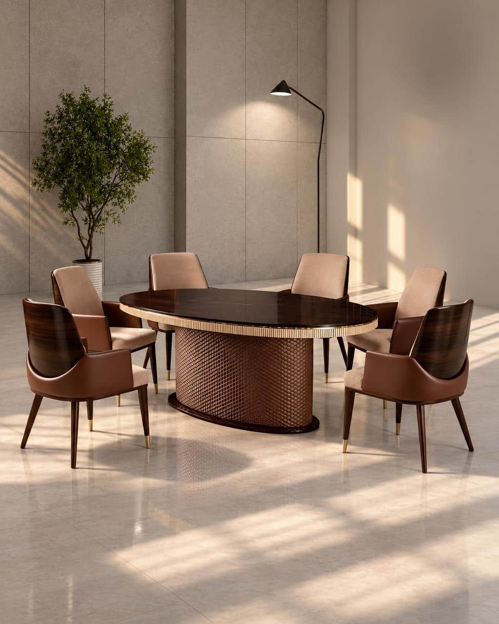 Meno Dining Table and Chairs