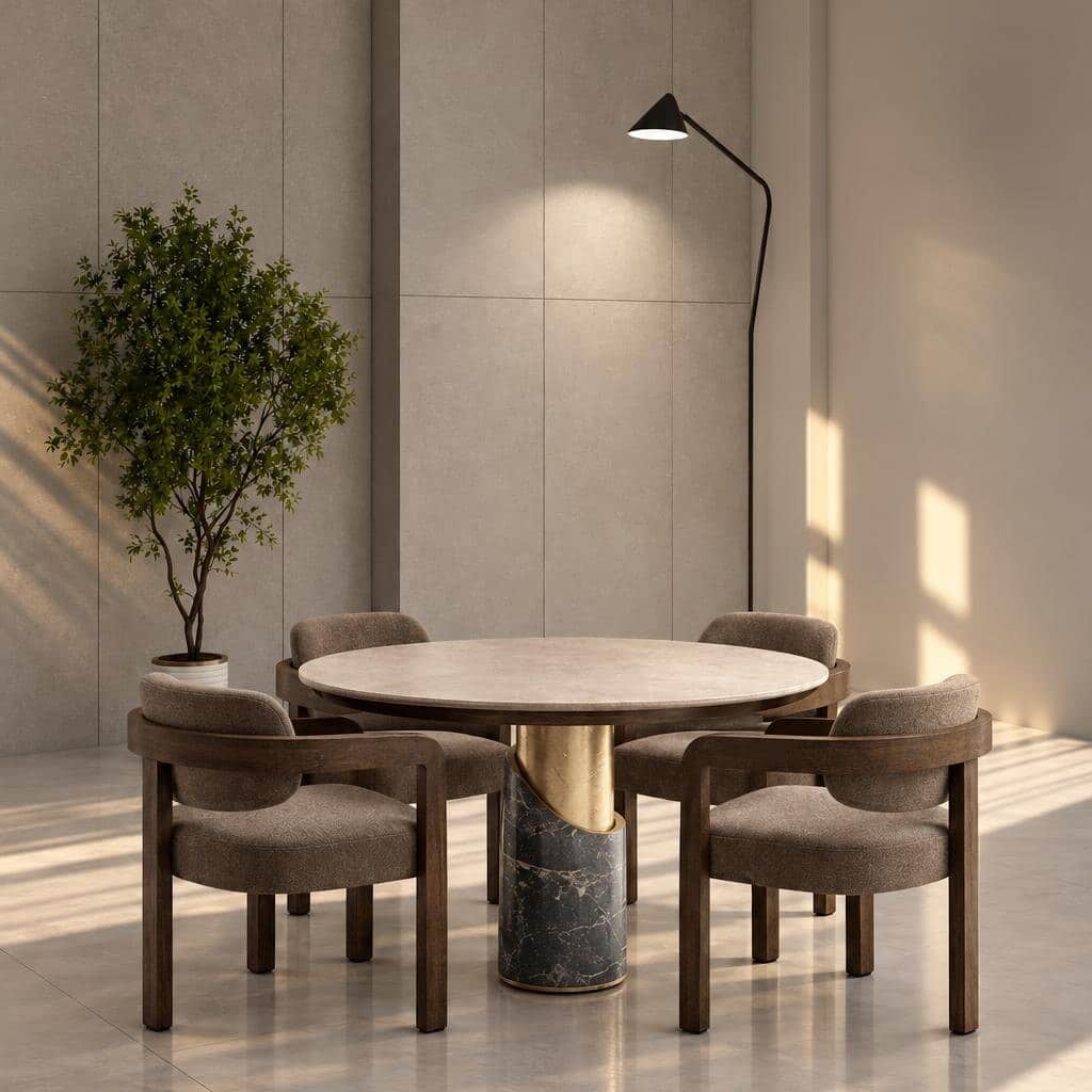 Pelo Dining Table and Chairs