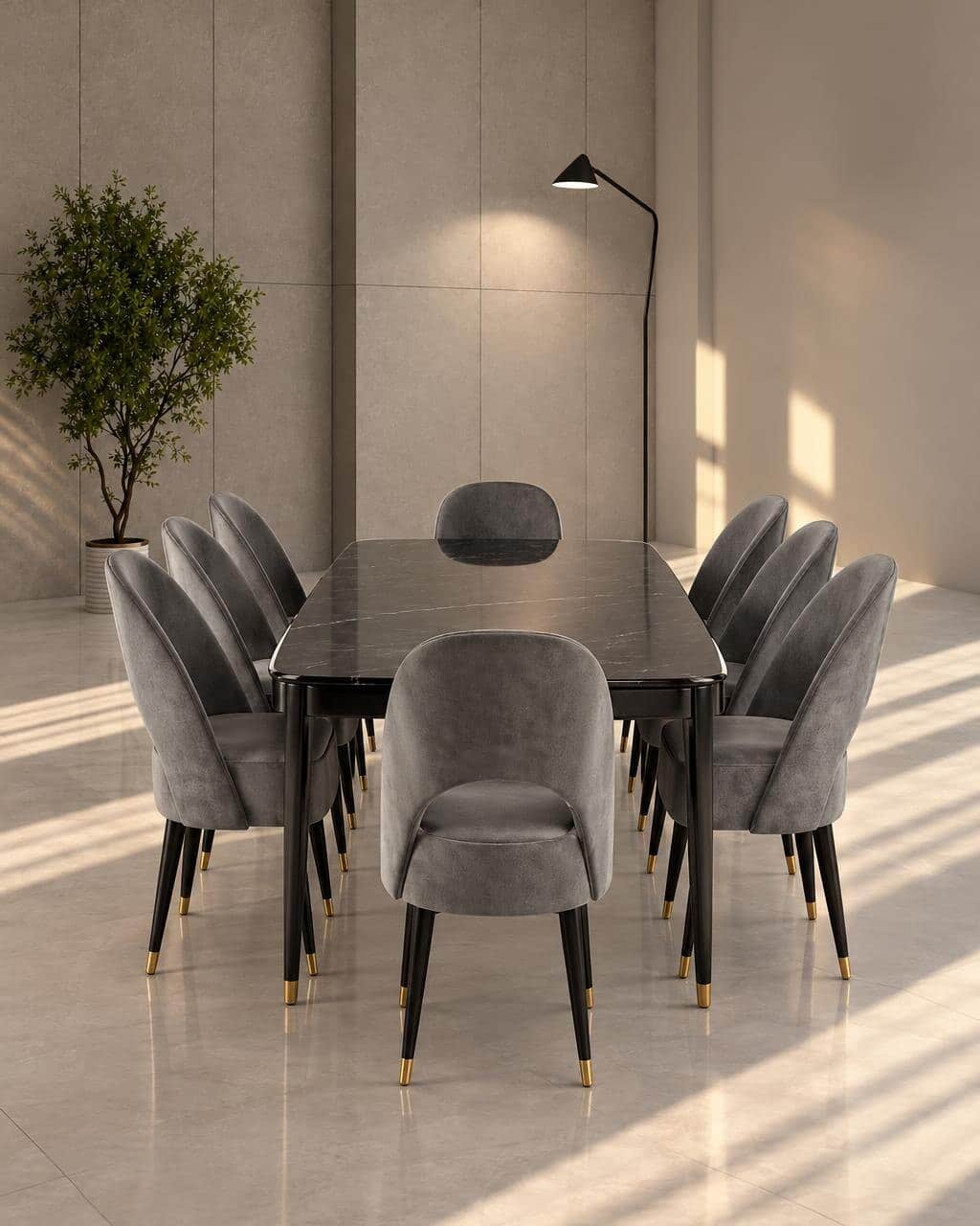 Pavi Dining Table and Chairs
