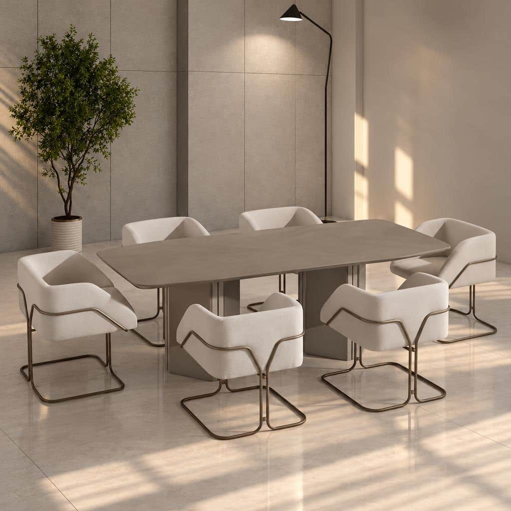 Dining Room Set overview view for elegant dining spaces Front