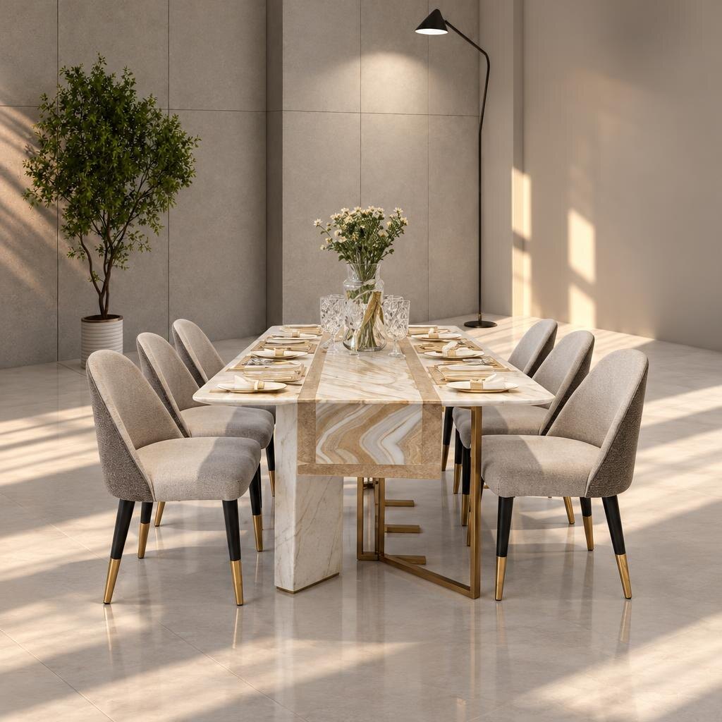 Giro Dining Table and Chairs