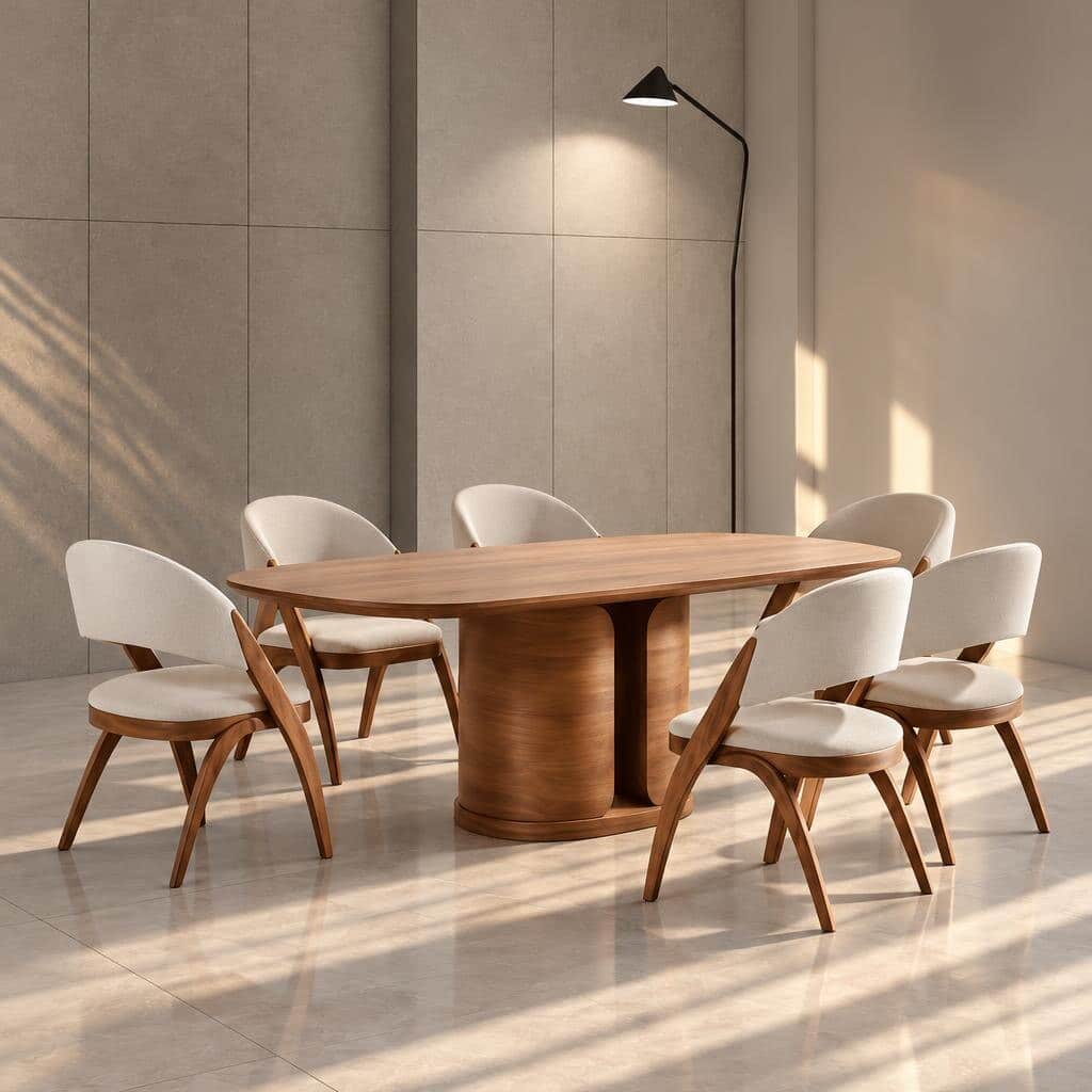 Rumi Dining Table and Chairs