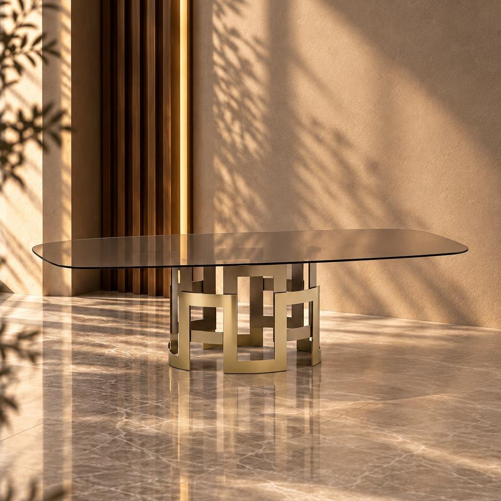 Dining Room Set side view for elegant dining spaces Angle