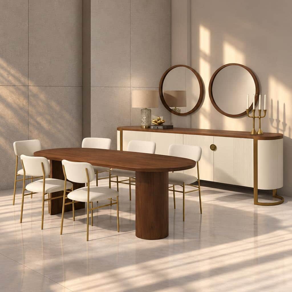 Parin Dining Room Set main view for elegant dining spaces