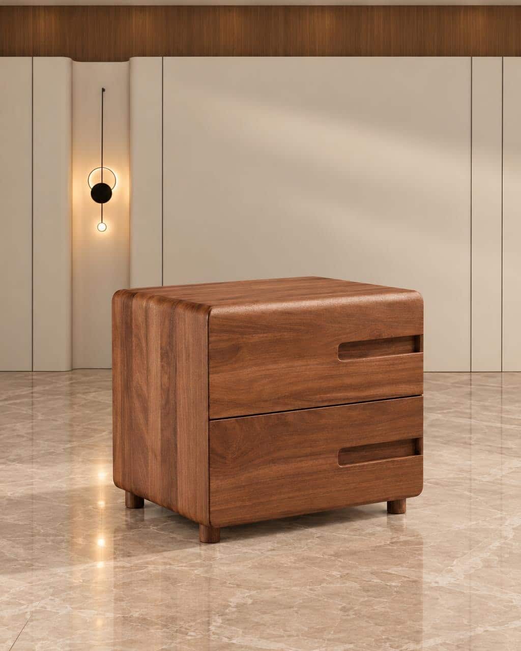 Haze Living Chair side profile for polished furniture displays