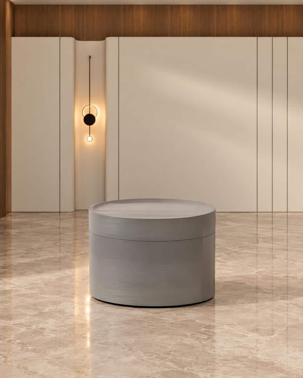 Glyon Living Chair side profile for comfortable lounge furniture