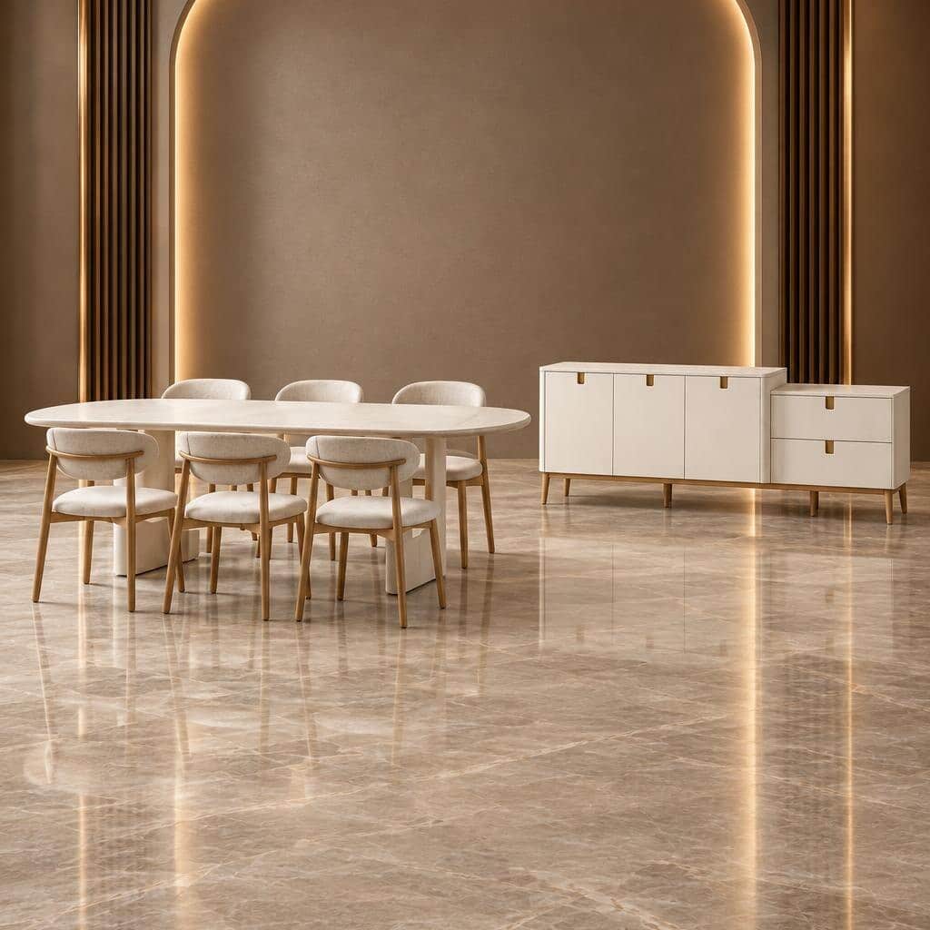 Liora Dining Room Set main view for elegant dining spaces