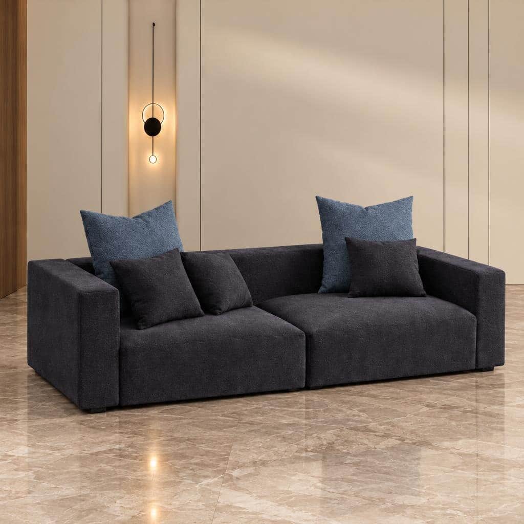Morte Living Sofa front view for modern living room sofa furniture