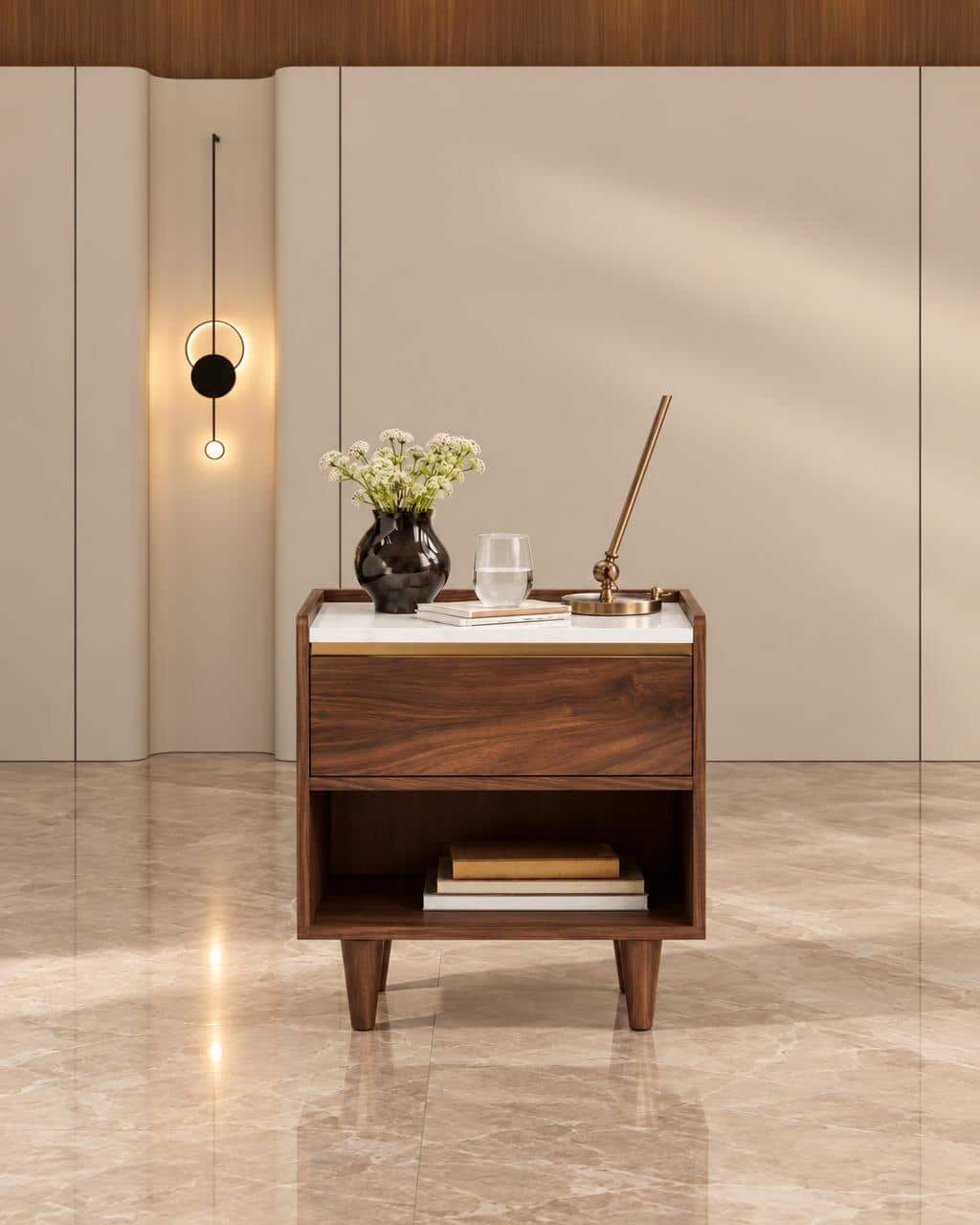 Glint Living Chair side profile for practical home seating