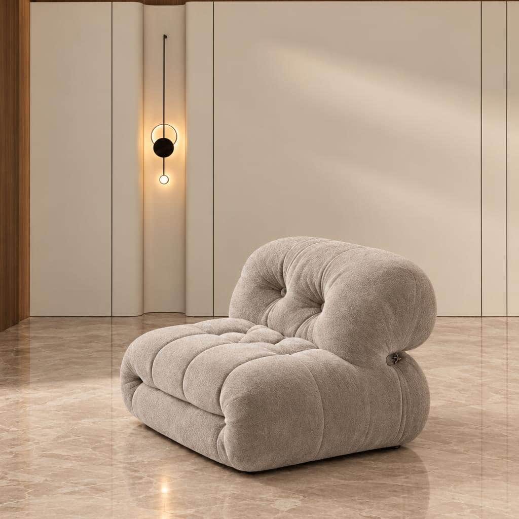 Kivo Living Chair front view for elegant room decor