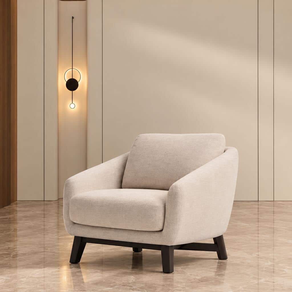 Duro Living Chair front view for modern living room seating