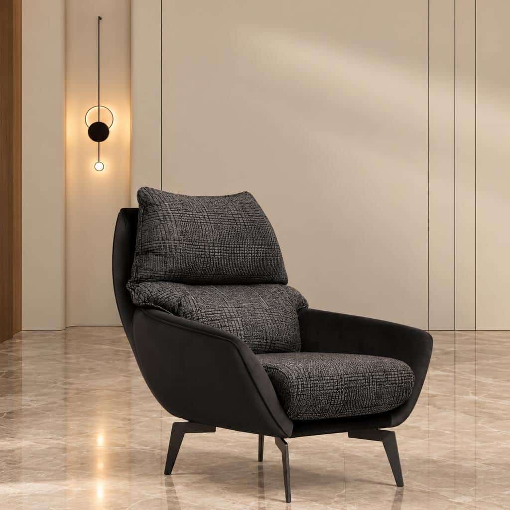 Mink Living Room Set showroom view for furniture product browsing