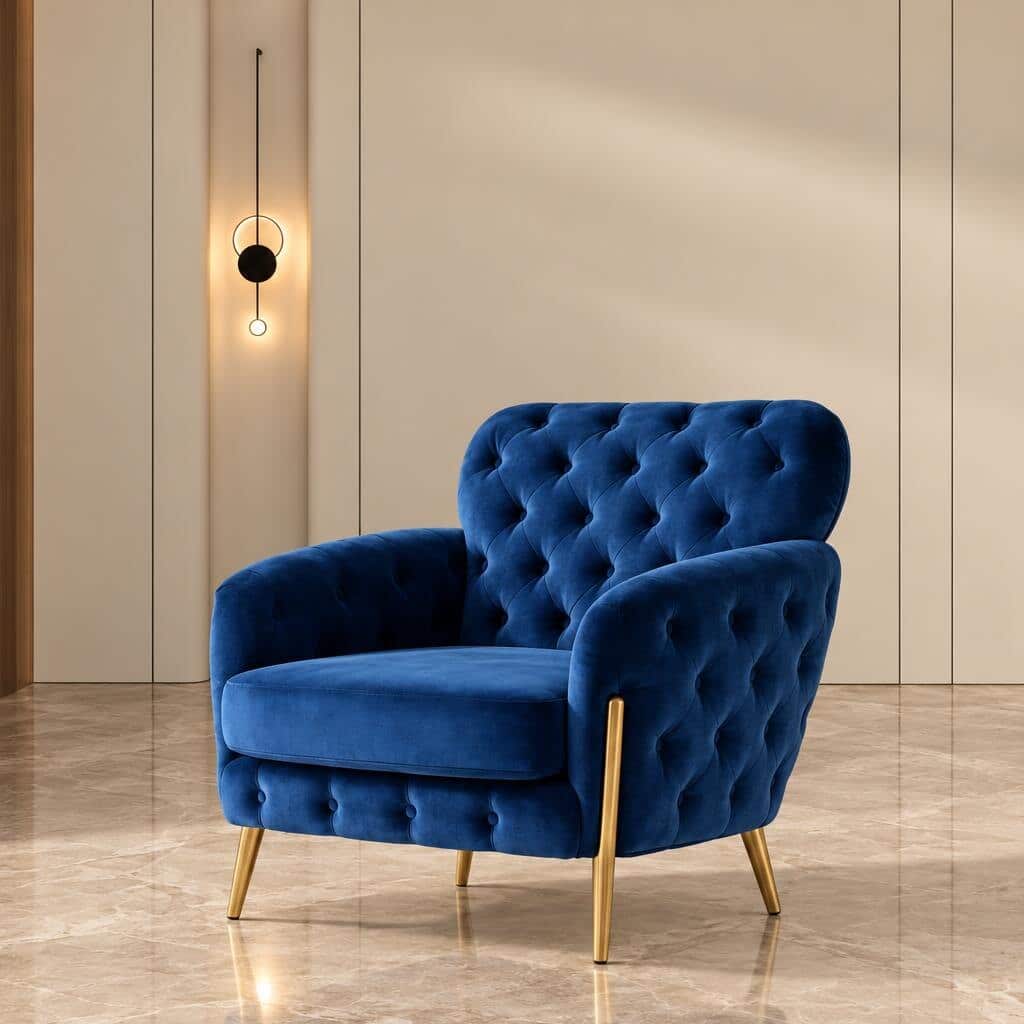 Meno Living Chair front view for comfortable lounge furniture